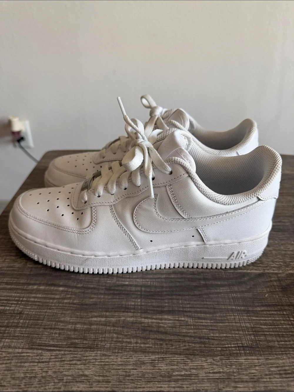 Nike Air Force 1’s White Low Top Men's Sneakers